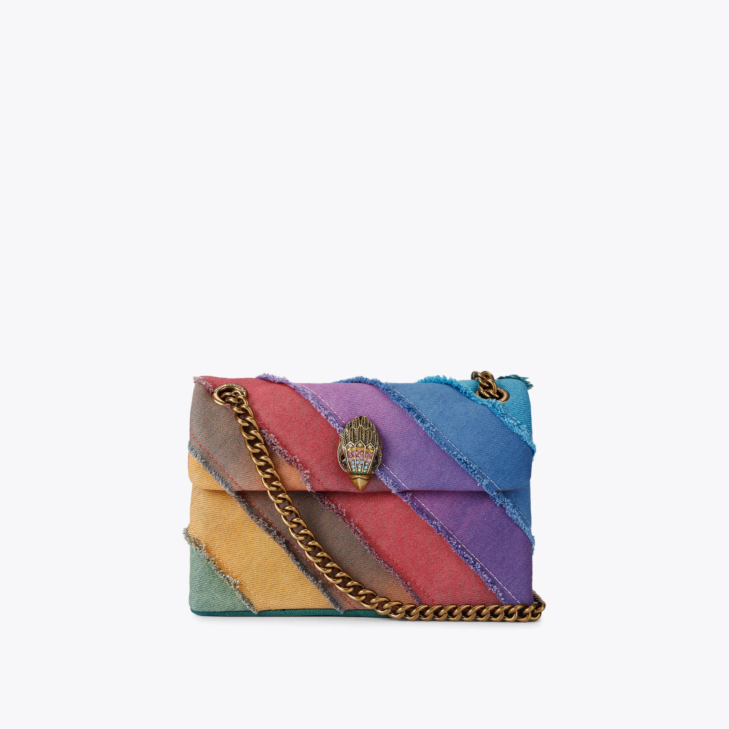 Mini Denim Kensington Bag