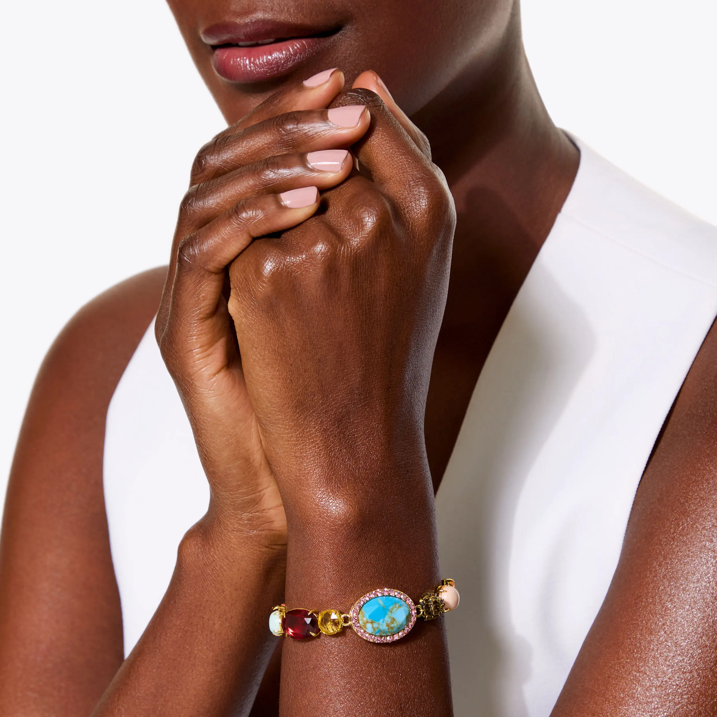 Mixed Gem Bracelet