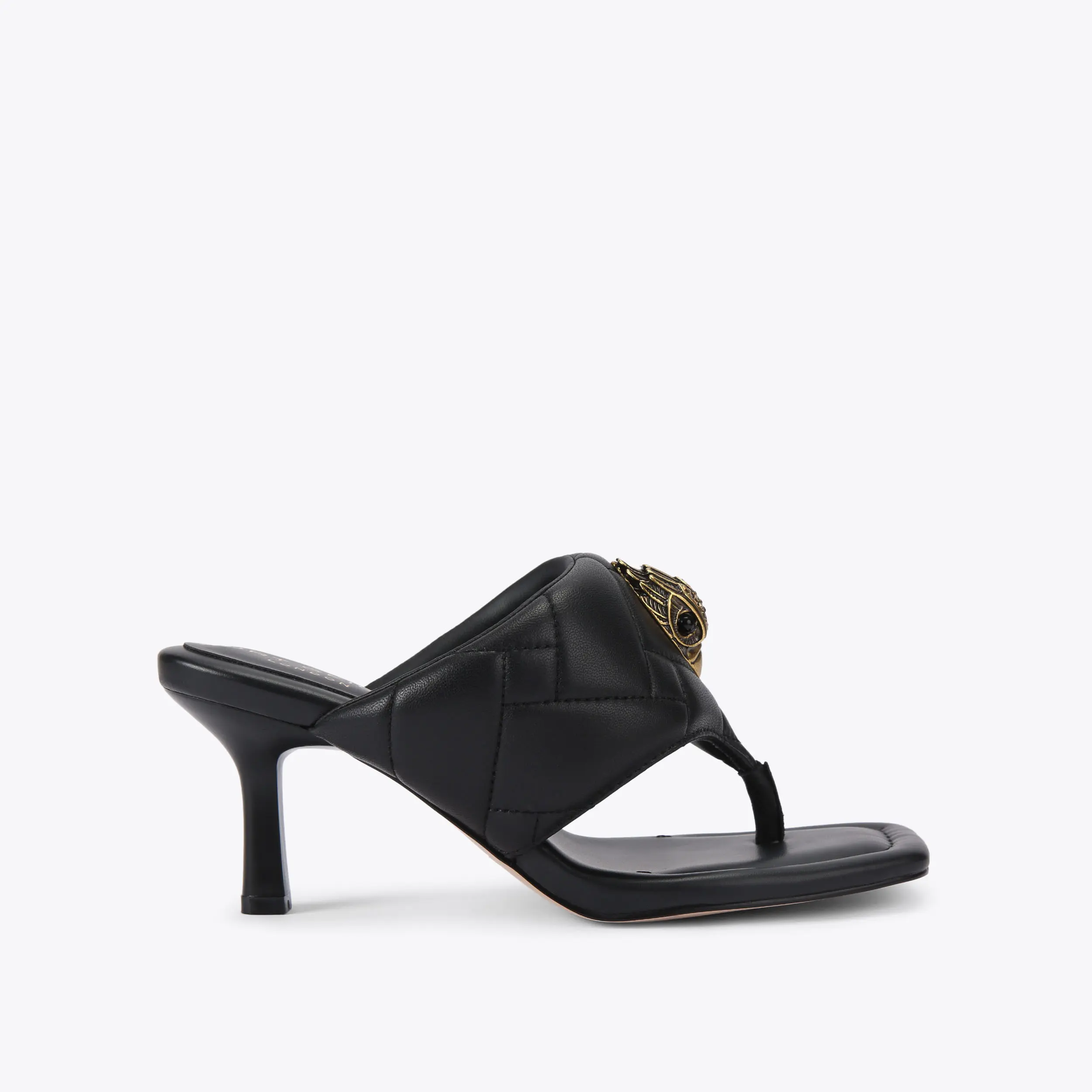 Puff Heel Sandal
