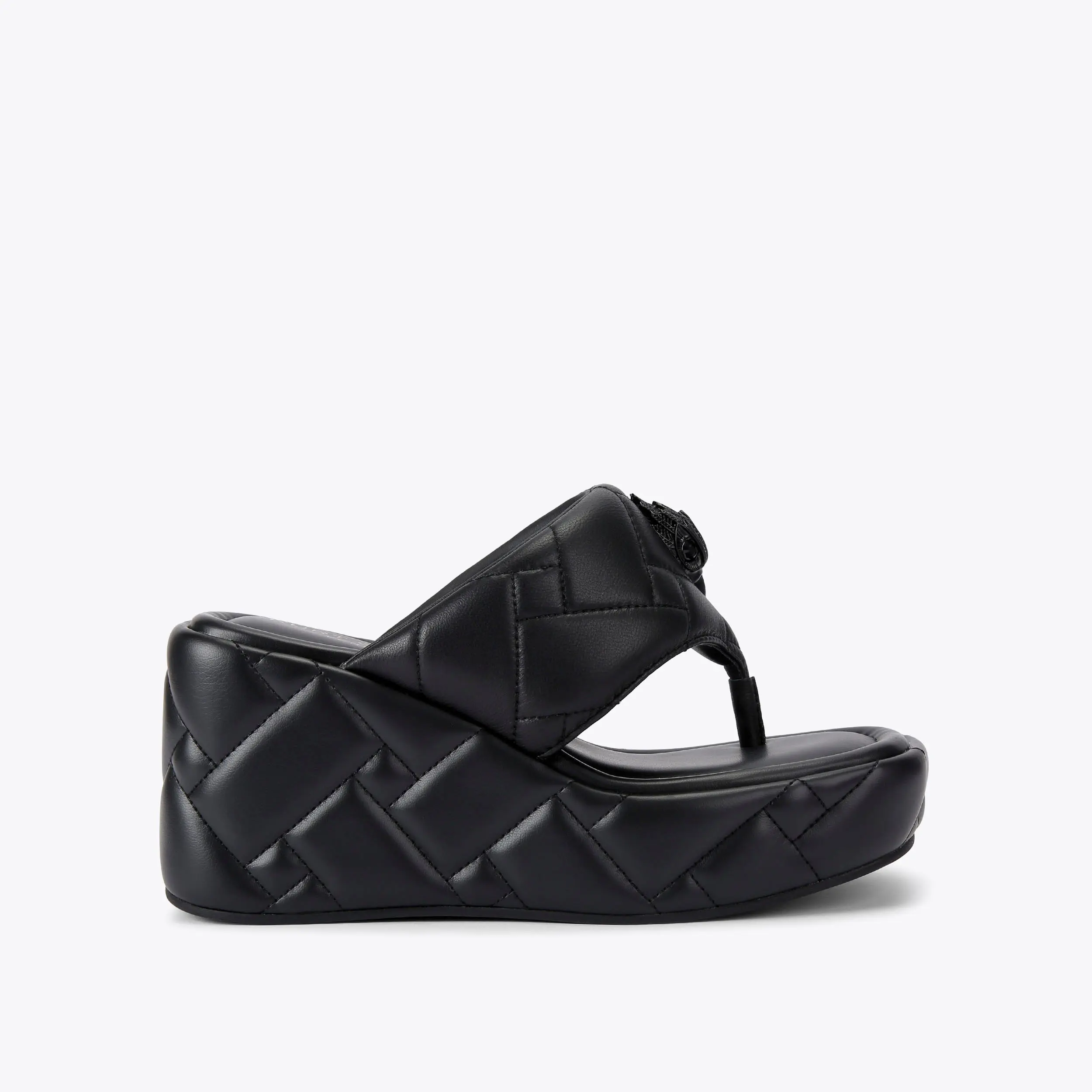 Kensington Puff Wedge Sandal