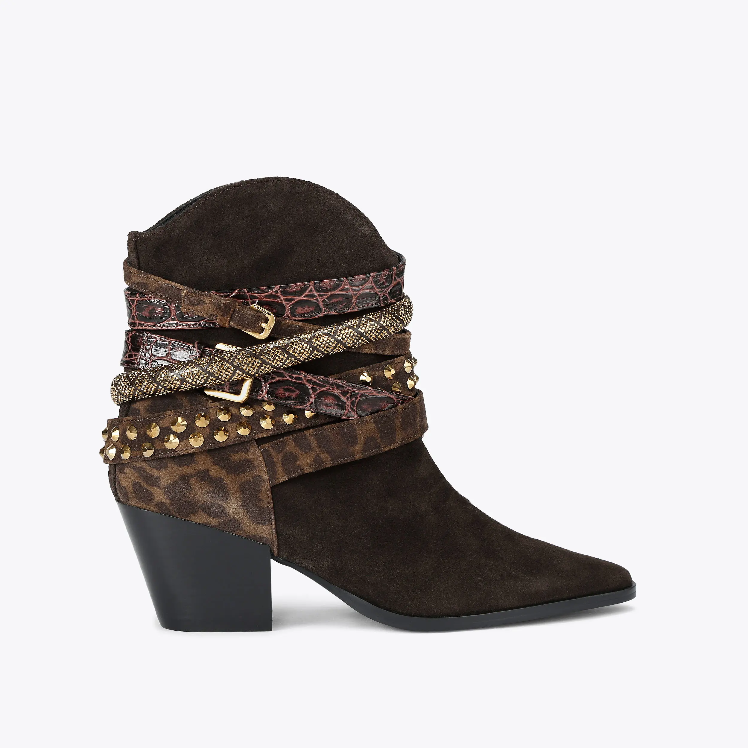 Multi Strap Western Boot
