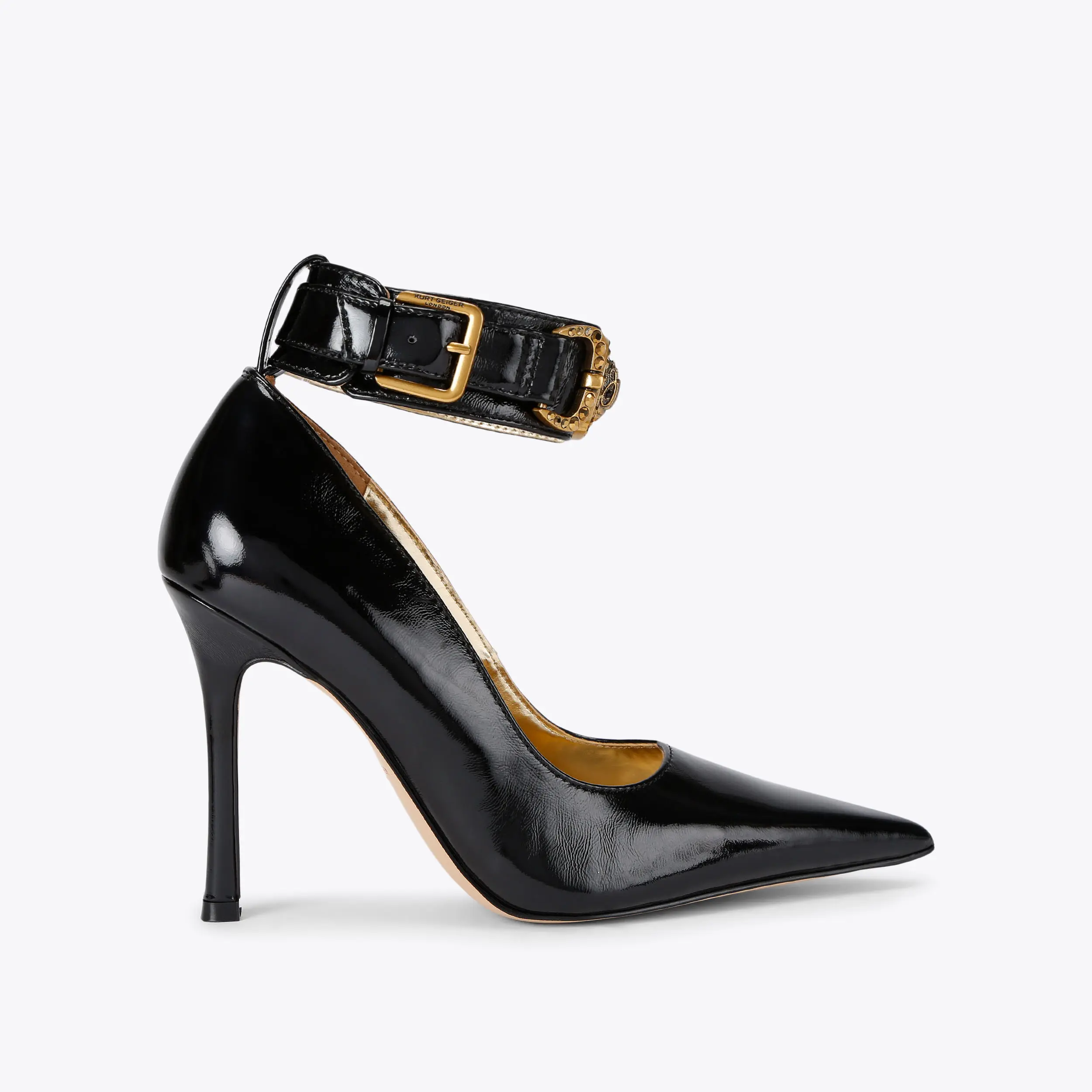 Mansion Ankle Strap Court Heel