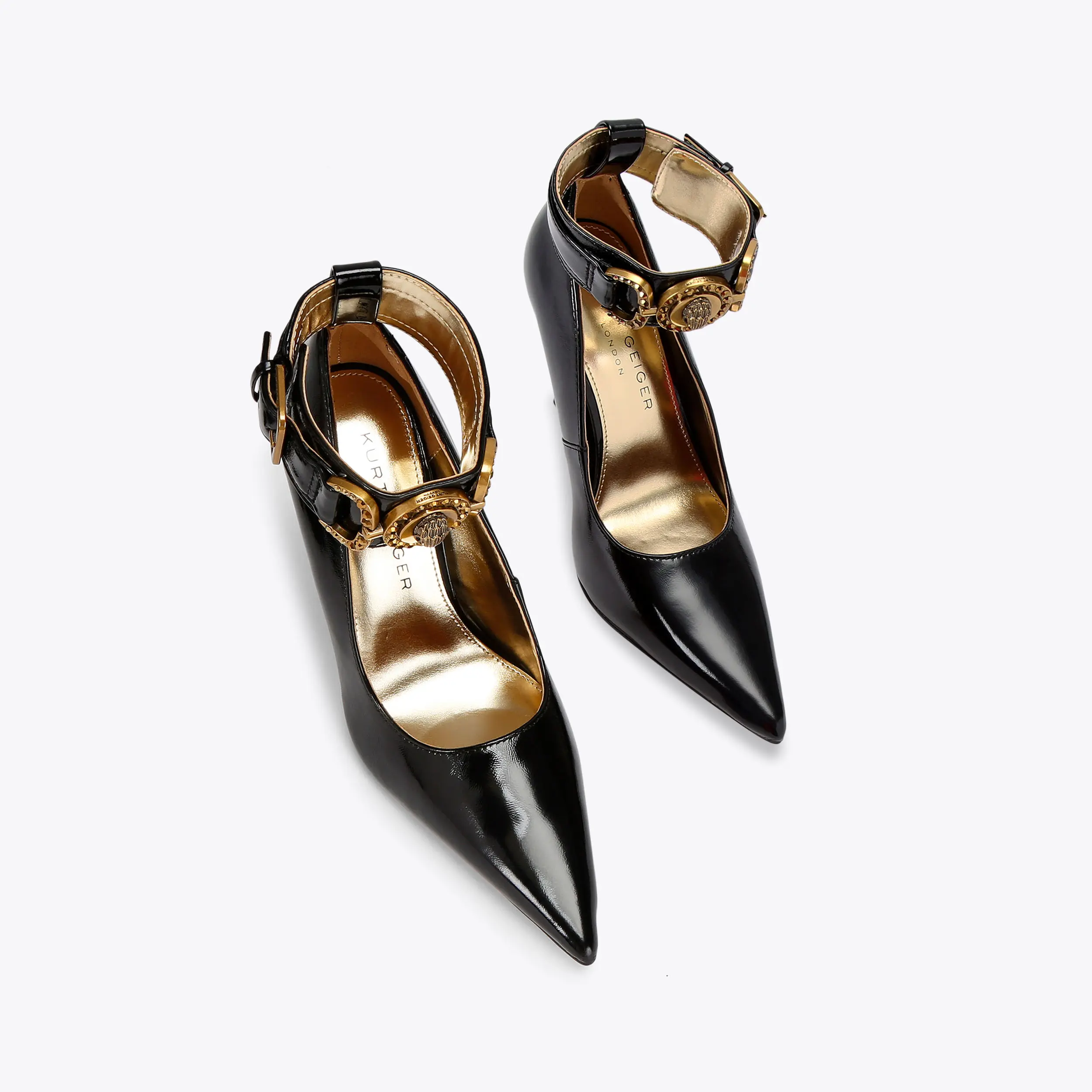 Mansion Ankle Strap Court Heel