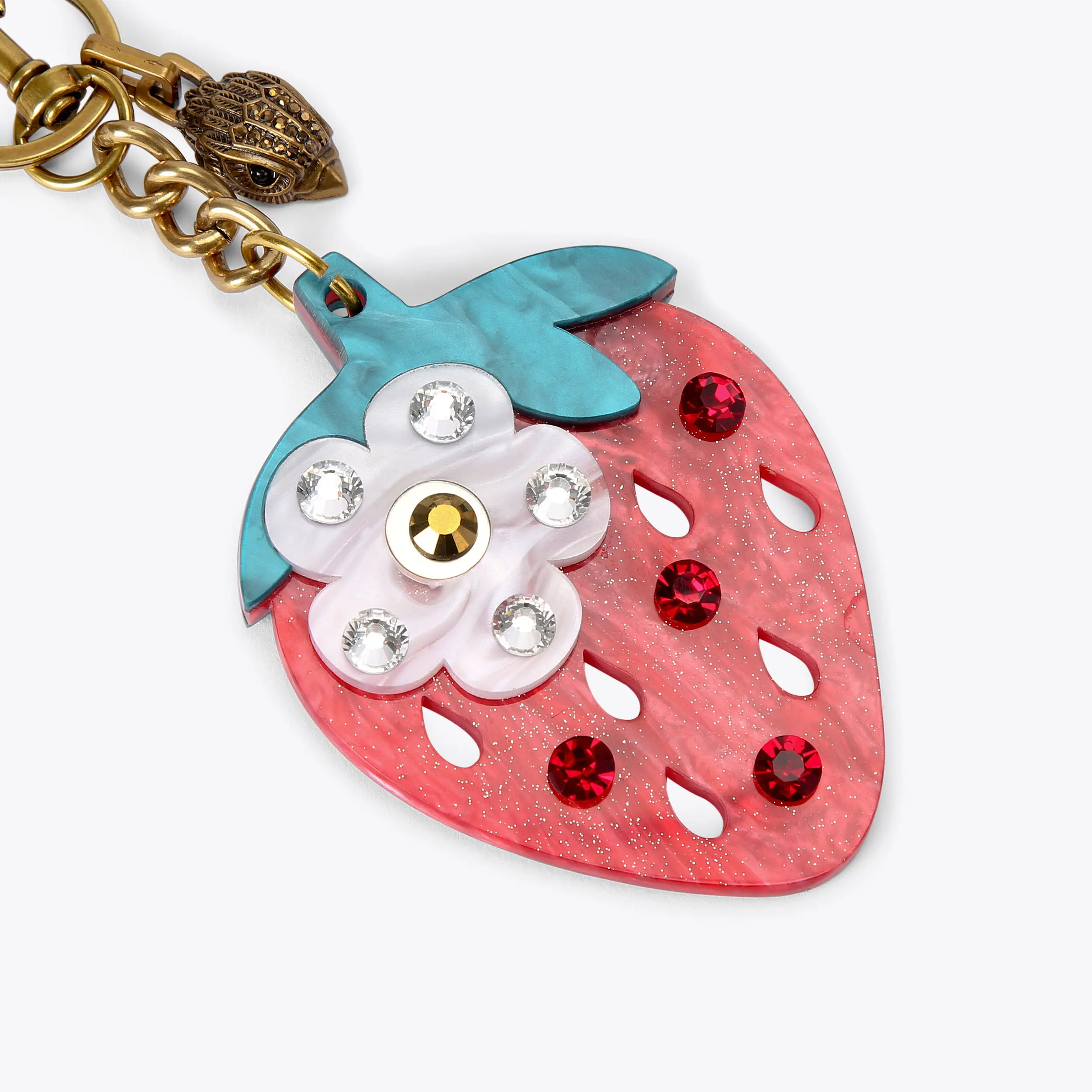 Strawberry Keyring