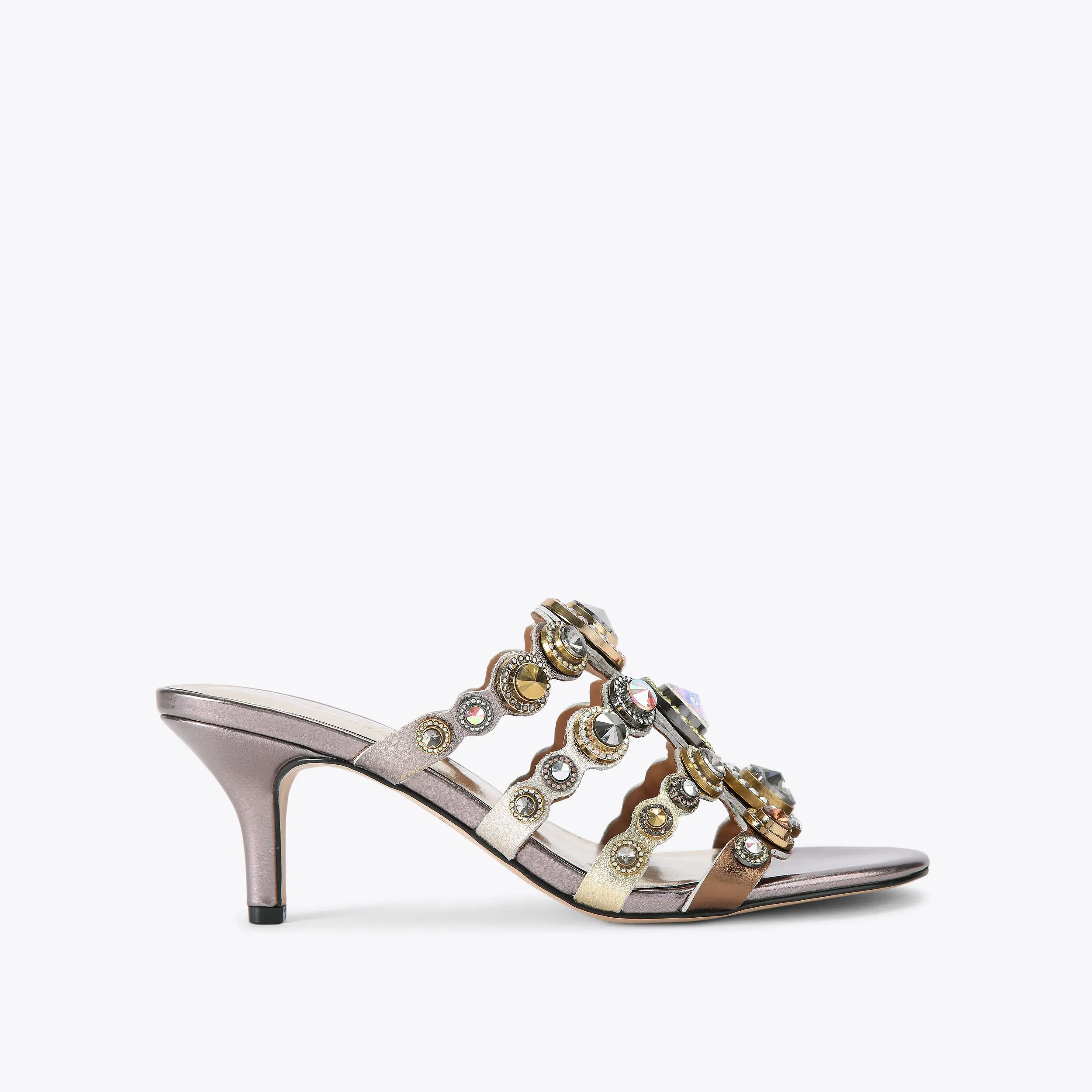 Octavia Strap Mule Heel