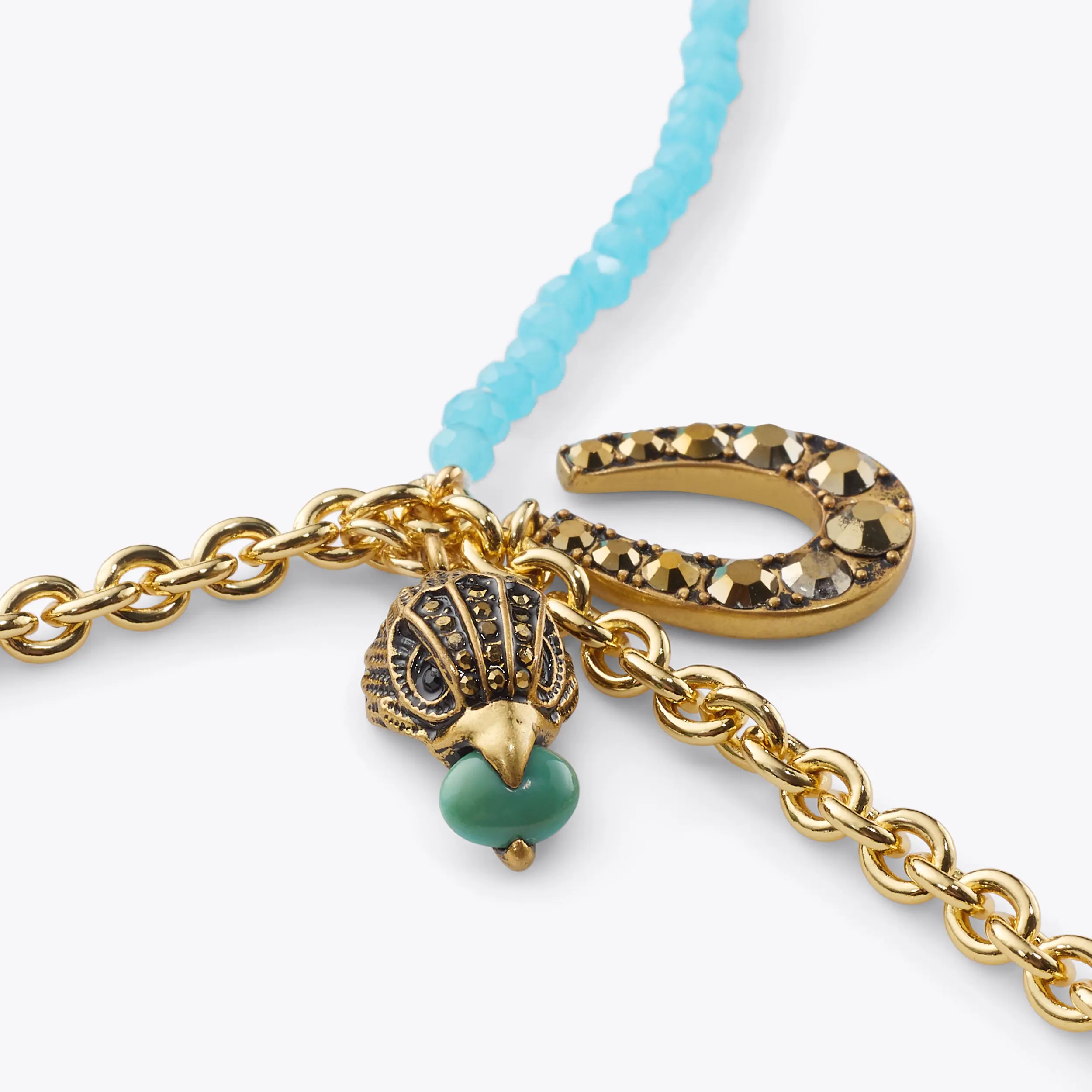 Long Pendant Charm Necklace
